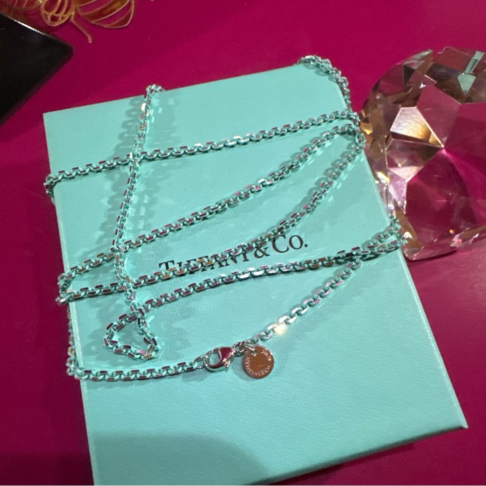Tiffany & Co. Silver Multi-Strand Necklace with Pendant